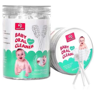 Set 30 buc periute de dinti si limba, unica folosinta, pentru curatare limba, gingii si dinti sugari si copii