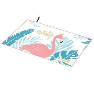 Prosop de plaja din microfibra, super absorbant, uscare rapida, potrivit pentru inot, calatorie, camping, bebeLOGIC™